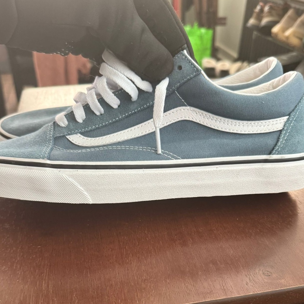 Vans Old Skool Sneakers – Light Blue – Size 13 – Brand New